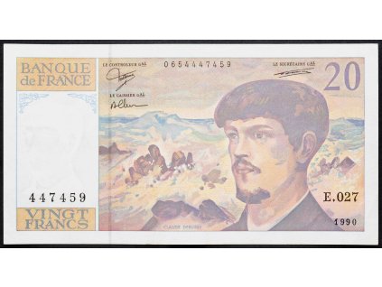 20 Francs 1990-B-4338-1
