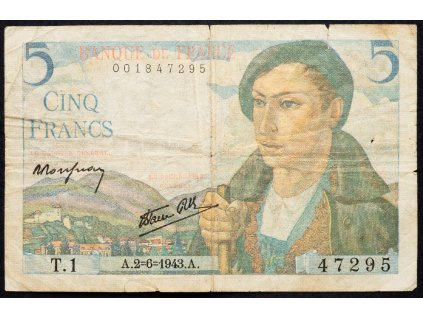 5 Francs 1943-B-5610-1