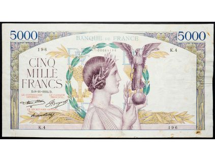 5000 Francs 1934-B-4256-1
