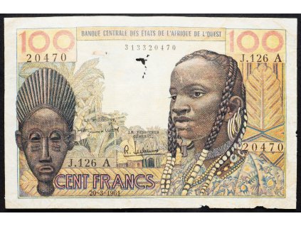 100 Francs 1961-B-5096-1