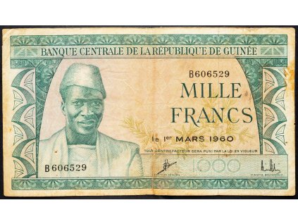 1000 Francs 1960-B-5093-1