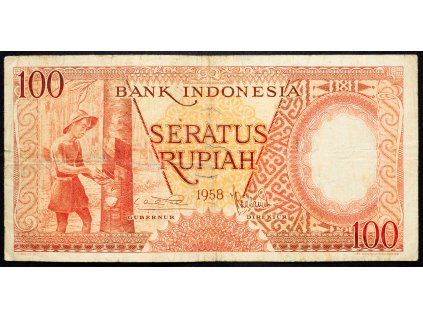 100 Rupiah 1958-B-5799-1