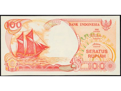 100 Rupiah 1992-B-3351-1