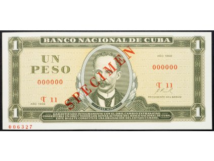 1 Peso 1968-B-4991-1