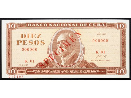 10 Pesos 1967-B-4988-1