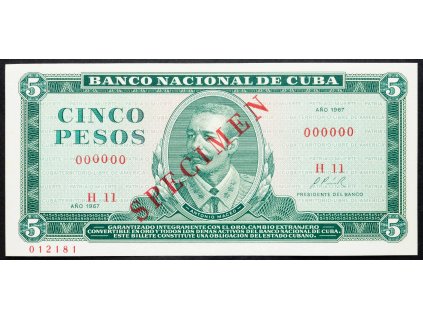 5 Pesos 1967-B-4986-1