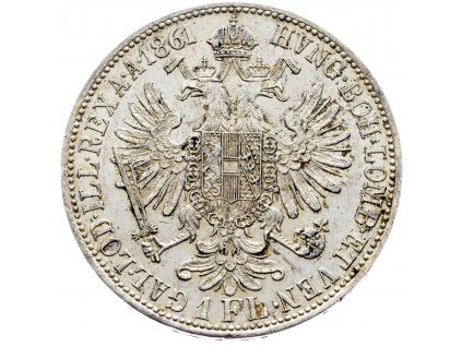 5889 zlatnik 1861 a