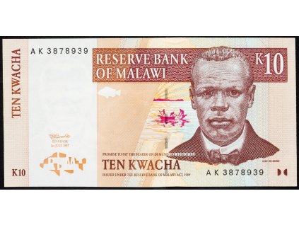 10 Kwacha 1997-B-3768-1