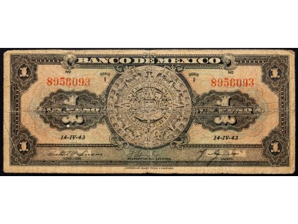 1 Peso 1943-B-5260-1