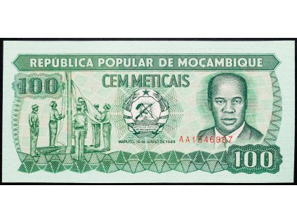100 Meticais 1989-B-5275-1