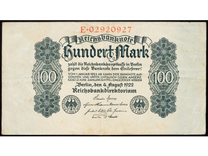 100 Mark 1922-B-4191-1
