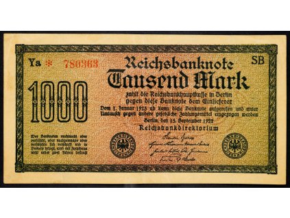 1000 Mark 1922-B-4119-1