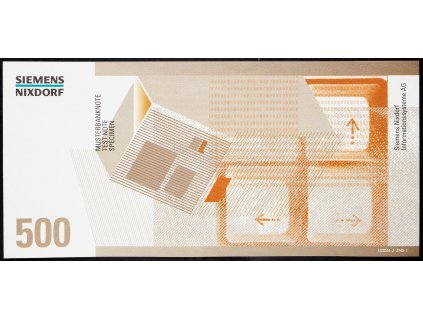 500 Test Note --B-3597-1