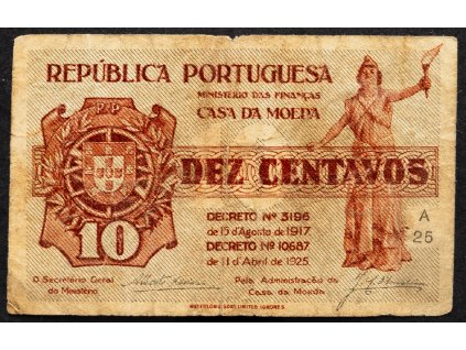 10 Centavos 1925-B-6030-1