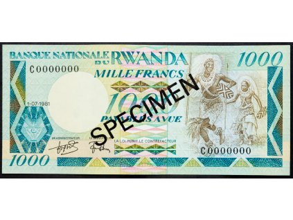 1000 Francs 1981-B-5052-1