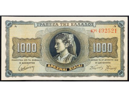 1000 Drachmai 1942-B-4473-1