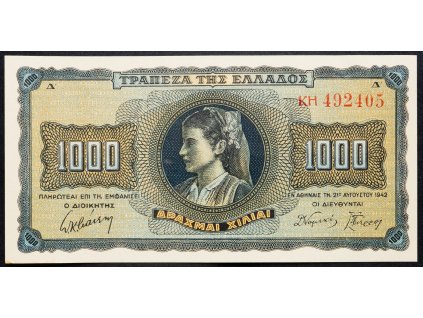 1000 Drachmai 1942-B-4478-1