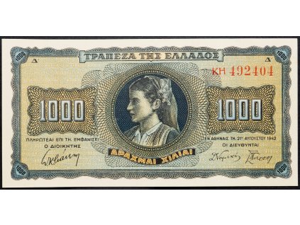1000 Drachmai 1942-B-4479-1