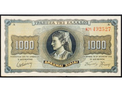 1000 Drachmai 1942-B-4487-1