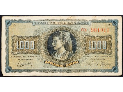 1000 Drachmai 1942-B-4612-1