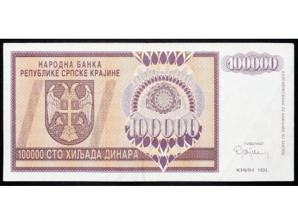 100000 Dinara 1993-B-5625-1