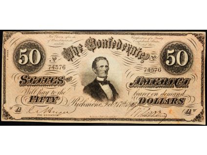 50 Dollars 1864-B-5904-1