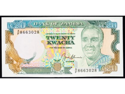 20 Kwacha 1991-B-3417-1