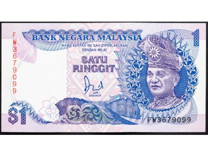1 Ringgit 1989-B-6387-1
