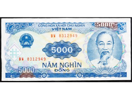 5000 Dong 1991-B-6445-1
