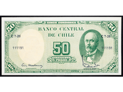 50 Pesos 1958-1959-B-6744-1