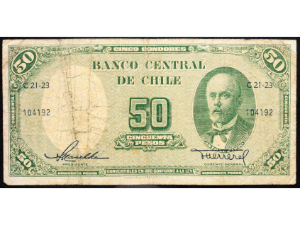 50 Pesos 1958-1959-B-6746-1
