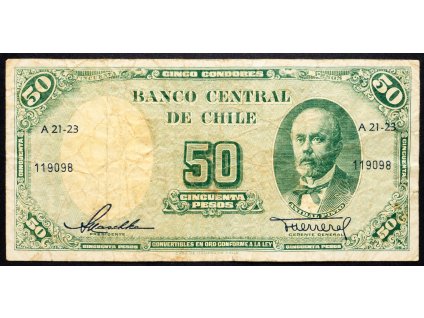 50 Pesos 1958-1959-B-6747-1