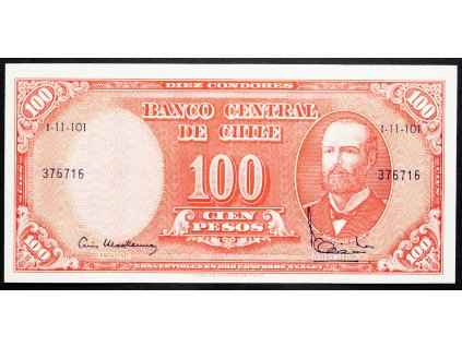 100 Pesos 1960-1961-B-6749-1