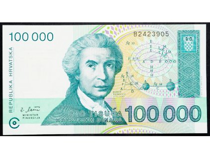 100000 Dinara 1993-B-6791-1
