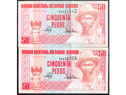 50 Pesos 1990-B-6991-1