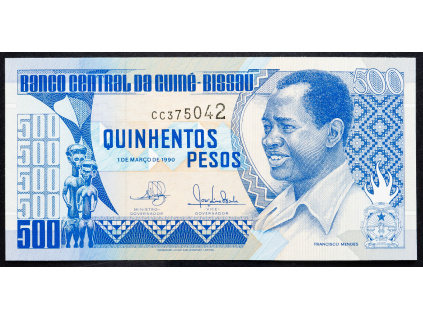 500 Pesos 1990-B-6996-1