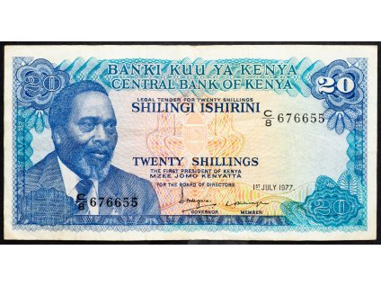 20 Shillings 1977-B-7035-1