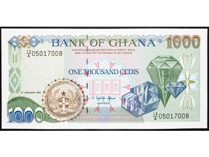 1000 Cedis 1995-B-7053-1