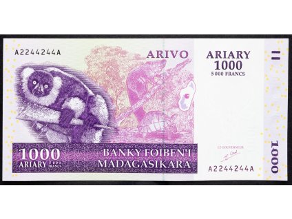 1000 Ariary 2004-B-7064-1