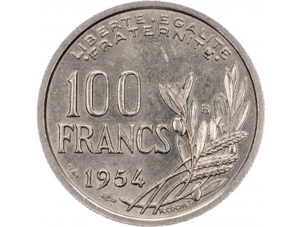 100 Francs 1954-E-9803-1