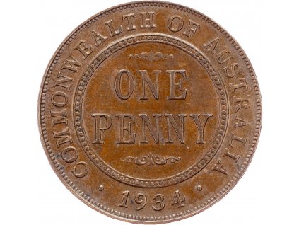 1 Penny 1934-E-9821-1