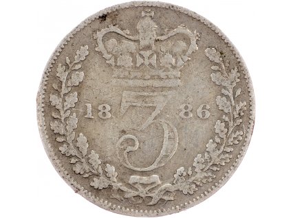 3 Pence 1886-E-9869-1