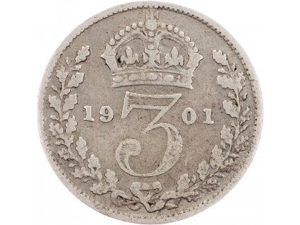 3 Pence 1901-E-9873-1