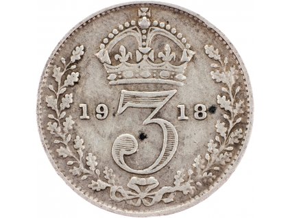 3 Pence 1918-E-9878-1