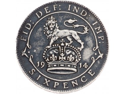 6 Pence 1914-E-9883-1