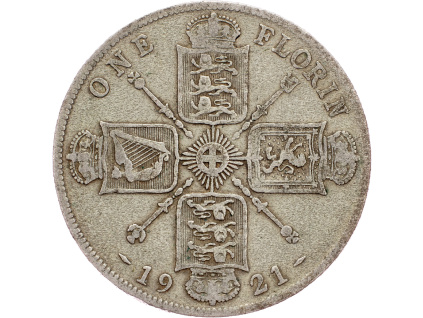 1 Florin 1921-E-9889-1