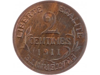 2 Centimes 1911-E-10002-1