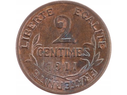 2 Centimes 1911-E-10005-1