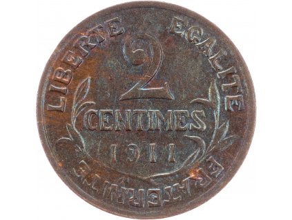 2 Centimes 1911-E-10006-1