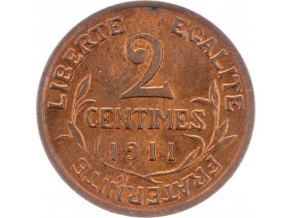 2 Centimes 1911-E-10008-1